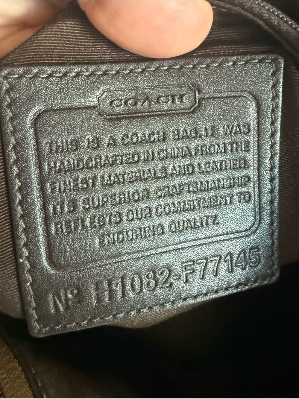 Coach Signature Canvas Boston Satchel Bag - Picture 8 of 10